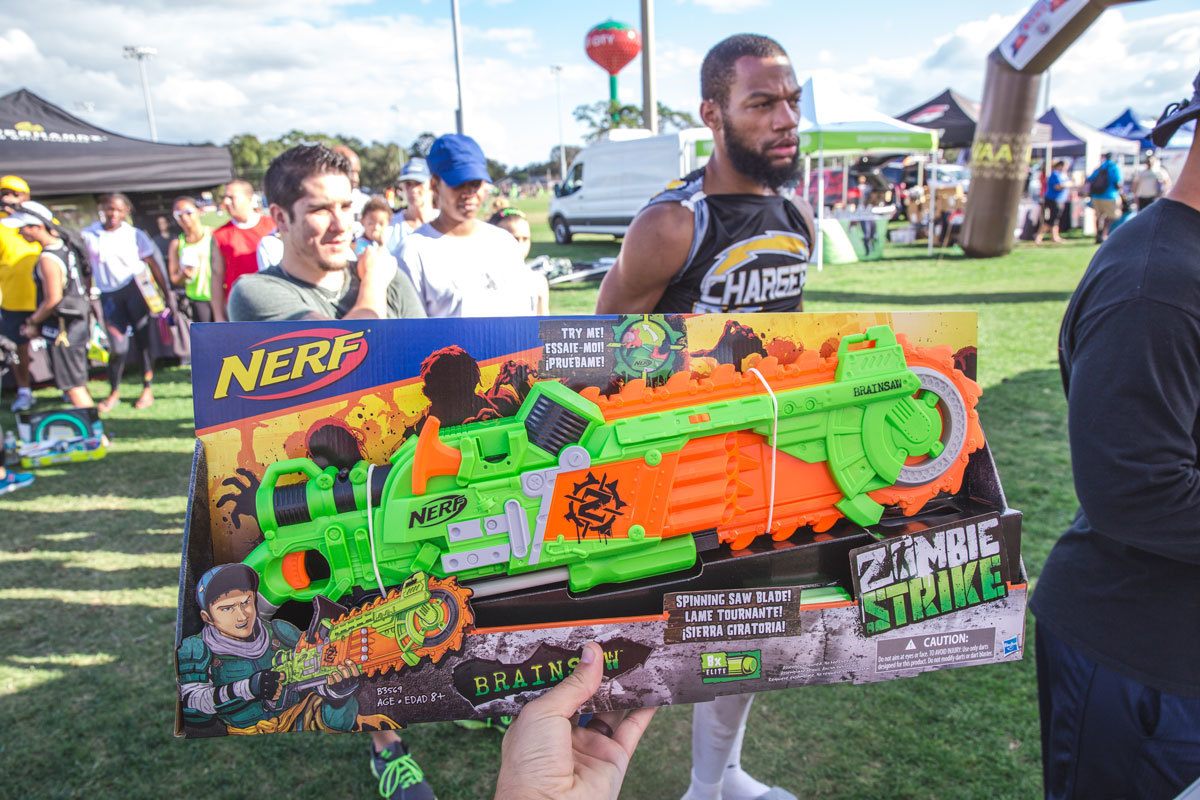 Partners with to World's Largest Nerf Battle - USA