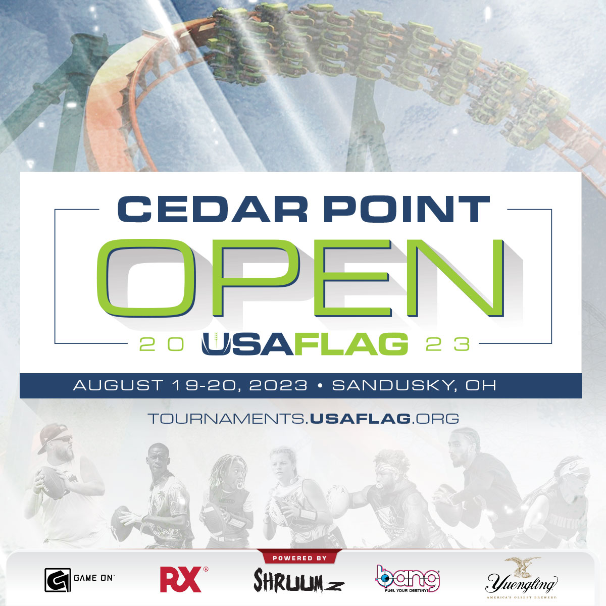 2023 Cedar Point Open USA Flag