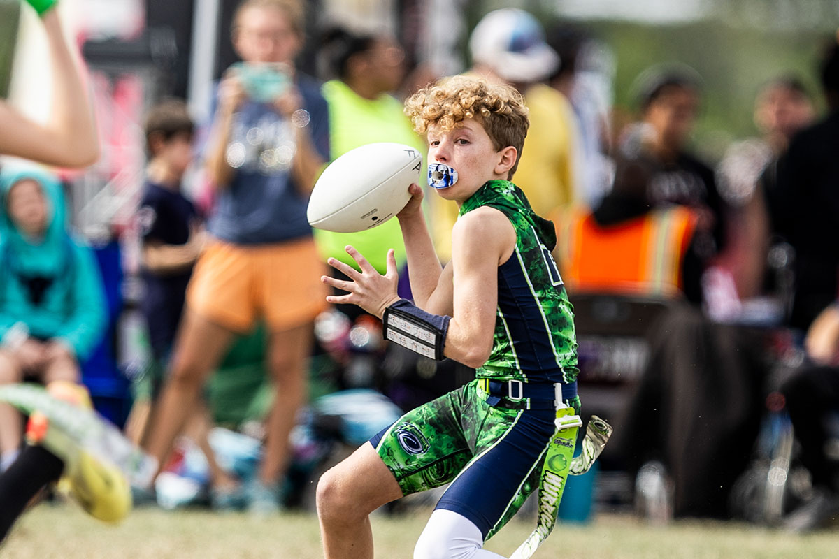 flag football quarterback